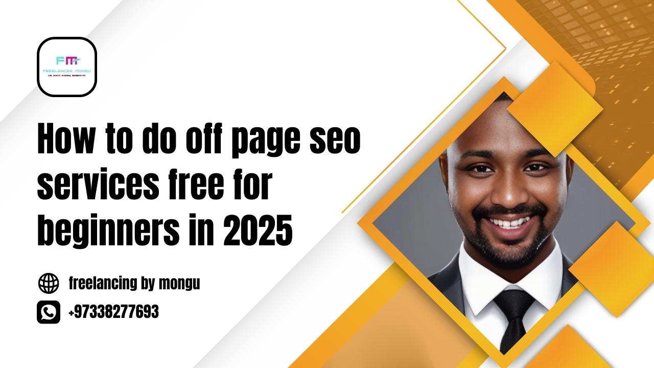 how to do off page seo services free for beginners in 2025