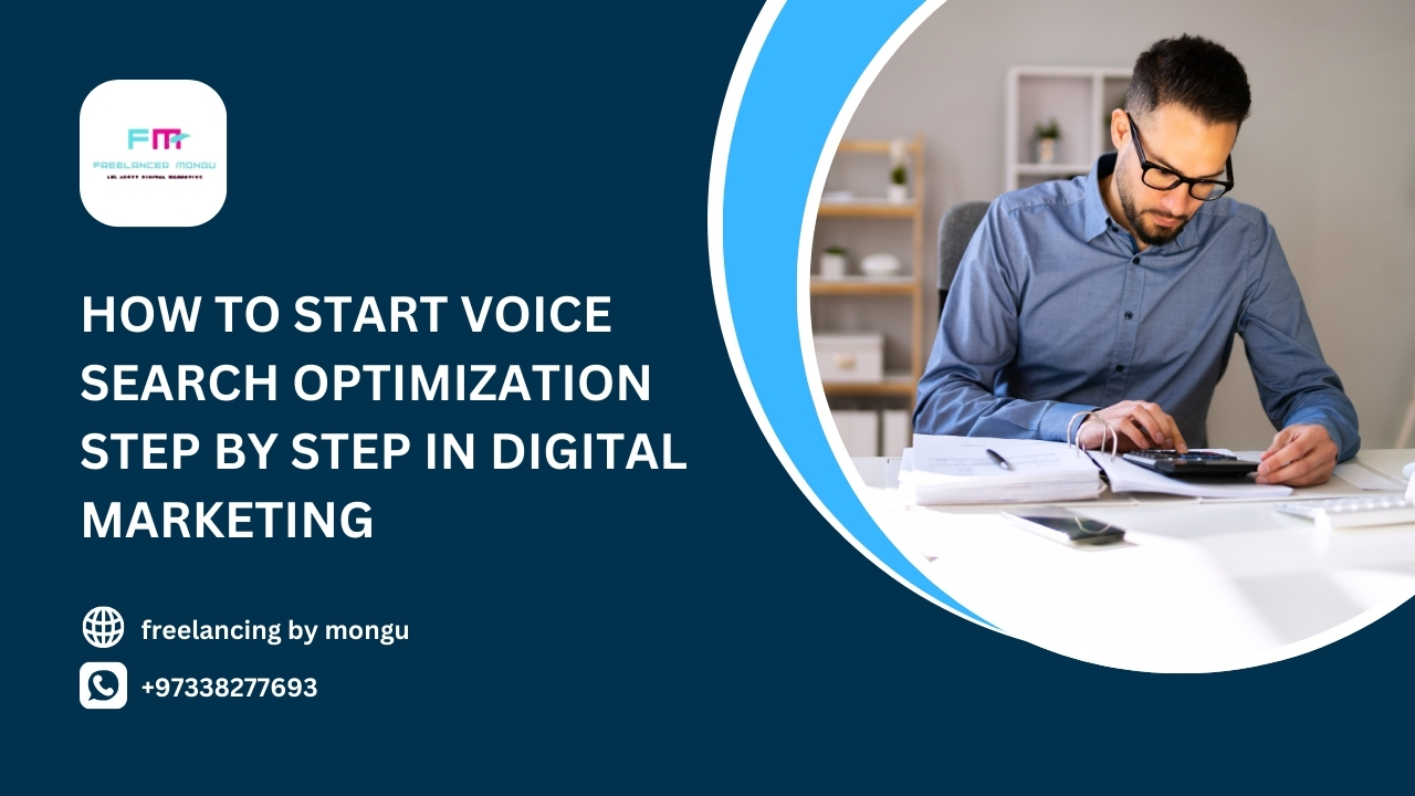 how to start voice search optimization step by step in digital marketing